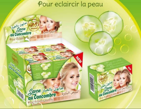 Savon Concombre 100g | Soin Rafraîchissant Hydratation Intense