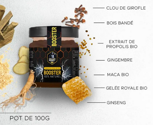 Miel King Kong Honey – 100 g | 100% Naturel & Puissance Authentique