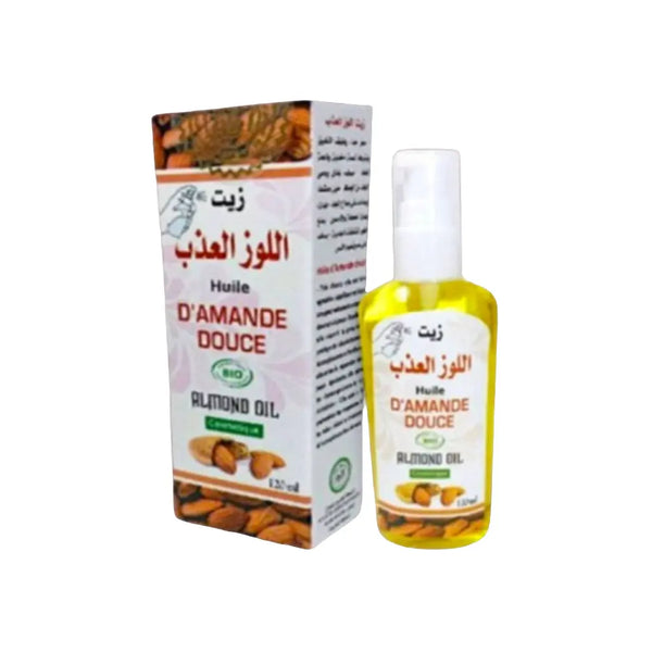 Huile d’Amande Douce Bio – 120 ml | Soin Doux & Hydratation Naturelle Harmonical Flavors