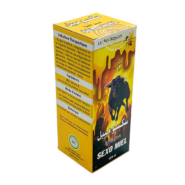 Lot de 3 - Sexo Miel 125ml | Boost Aphrodisiaque Premium Naturel