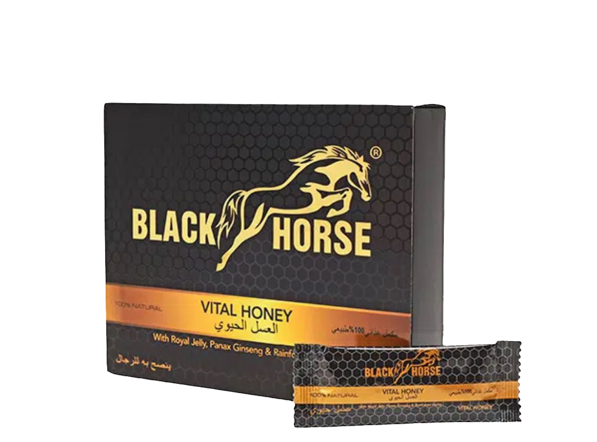 Black Horse Coffret 24 Sticks - Aphrodisiaque Puissant | Énergie Masculine Premium