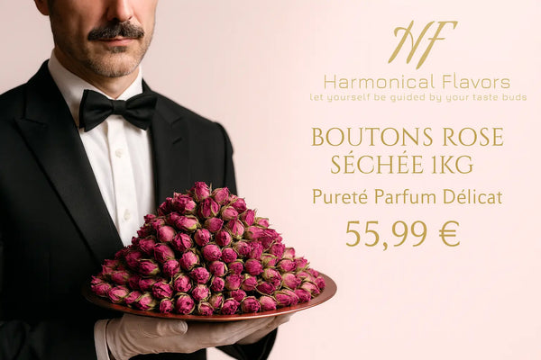 BOUTONS DE ROSE SÉCHÉE - Produit Actif