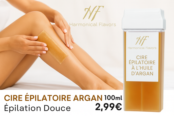 CIRE ÉPILATOIRE À L'HUILE D'ARGAN - Produit Actif
