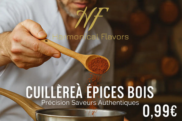 CUILLÈRE À ÉPICES EN BOIS - Produit Individuel