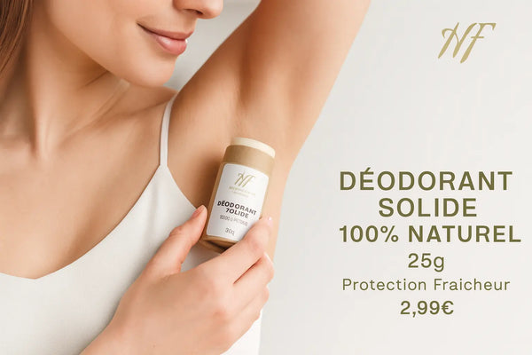 DÉODORANT SOLIDE 100% NATUREL - Version Alternative
