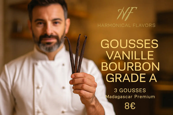 GOUSSES DE VANILLE BOURBON GRADE A - Produit Individuel