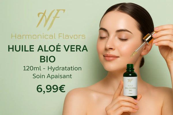 HUILE D'ALOÉ VERA BIO - Produit Actif