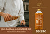 HUILE D'ARGAN ALIMENTAIRE BIO TIGONTAF 1 LITRE - Produit Actif