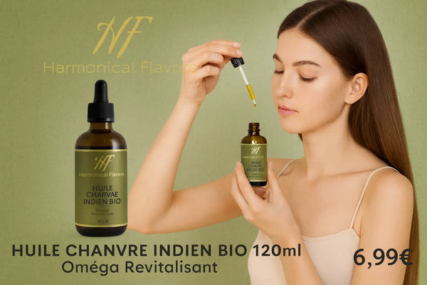 HUILE DE CHANVRE INDIEN BIO - Produit Actif