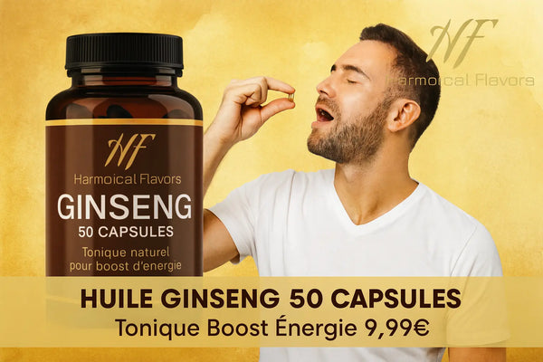 HUILE DE GINSENG CAPSULES - Produit Actif