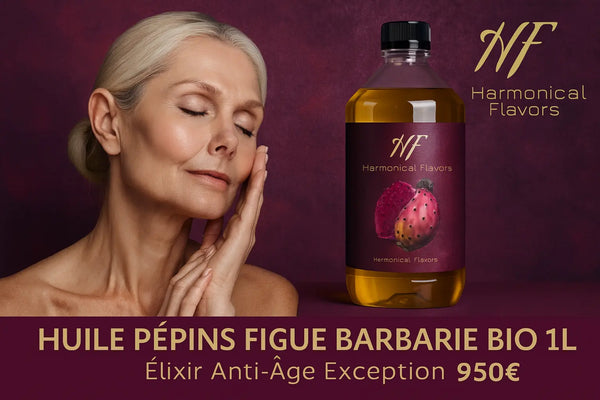 HUILE DE PÉPINS DE FIGUE DE BARBARIE BIO 1 LITRE - Produit Actif