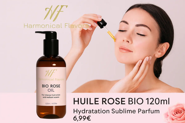 HUILE DE ROSE BIO - Produit Actif