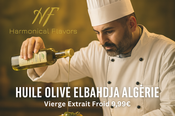 HUILE D'OLIVE ELBAHDJA OASIS ALGÉRIE - Produit Actif