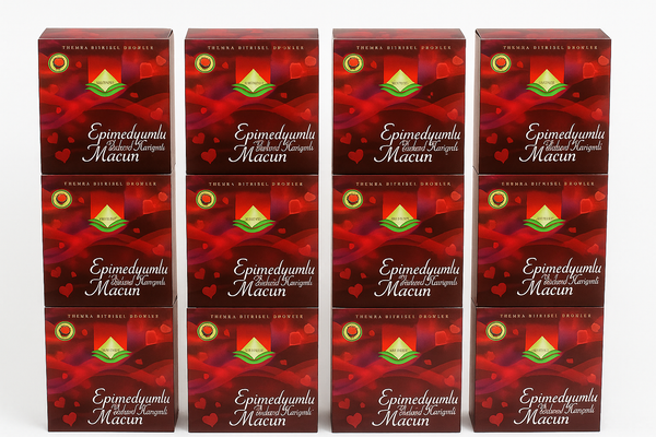 Lot de 12 boîtes Epimedyumlu Macun