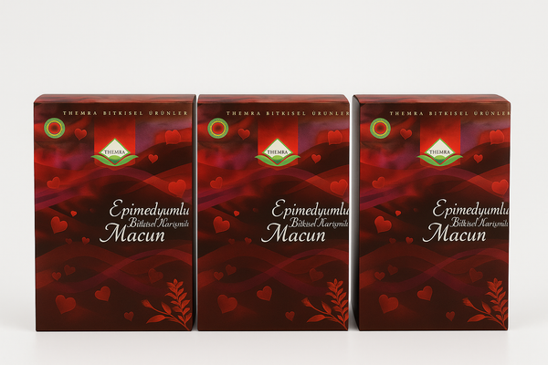 Lot de 3 boîtes Epimedyumlu Macun