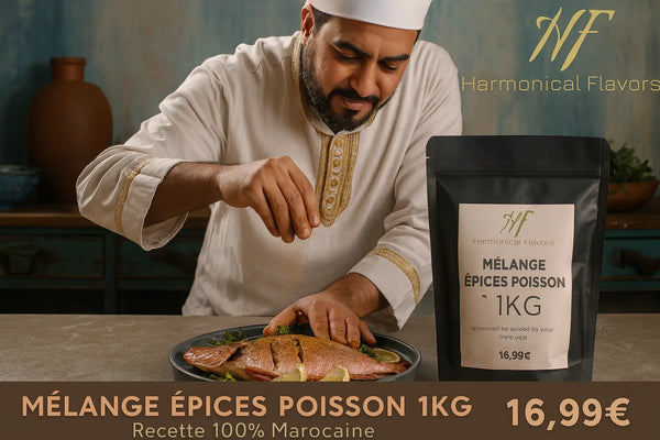 MÉLANGE D'ÉPICES POUR POISSON - Produit Actif