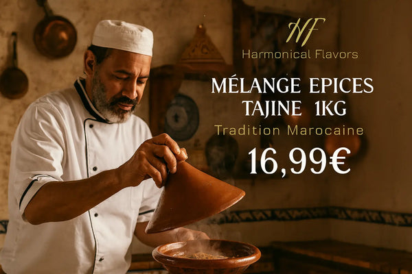 Mélanges d'épices traditionnels marocains Harmonical Flavors