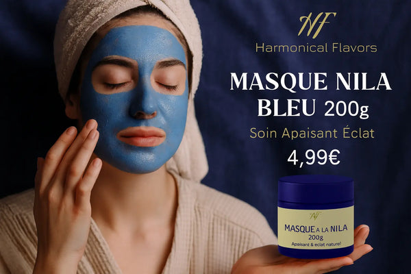 MASQUE À LA NILA BLEU - Produit Actif