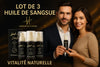 Publicité Lot de 3 Huile de Sangsue avec logo respecté