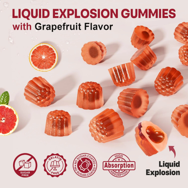Maca 8-en-1 Gummies Énergie 120 | Force Extra Vitalité Premium