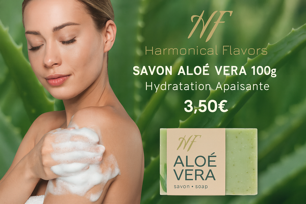 SAVON À L'ALOÉ VERA - Produit Individuel