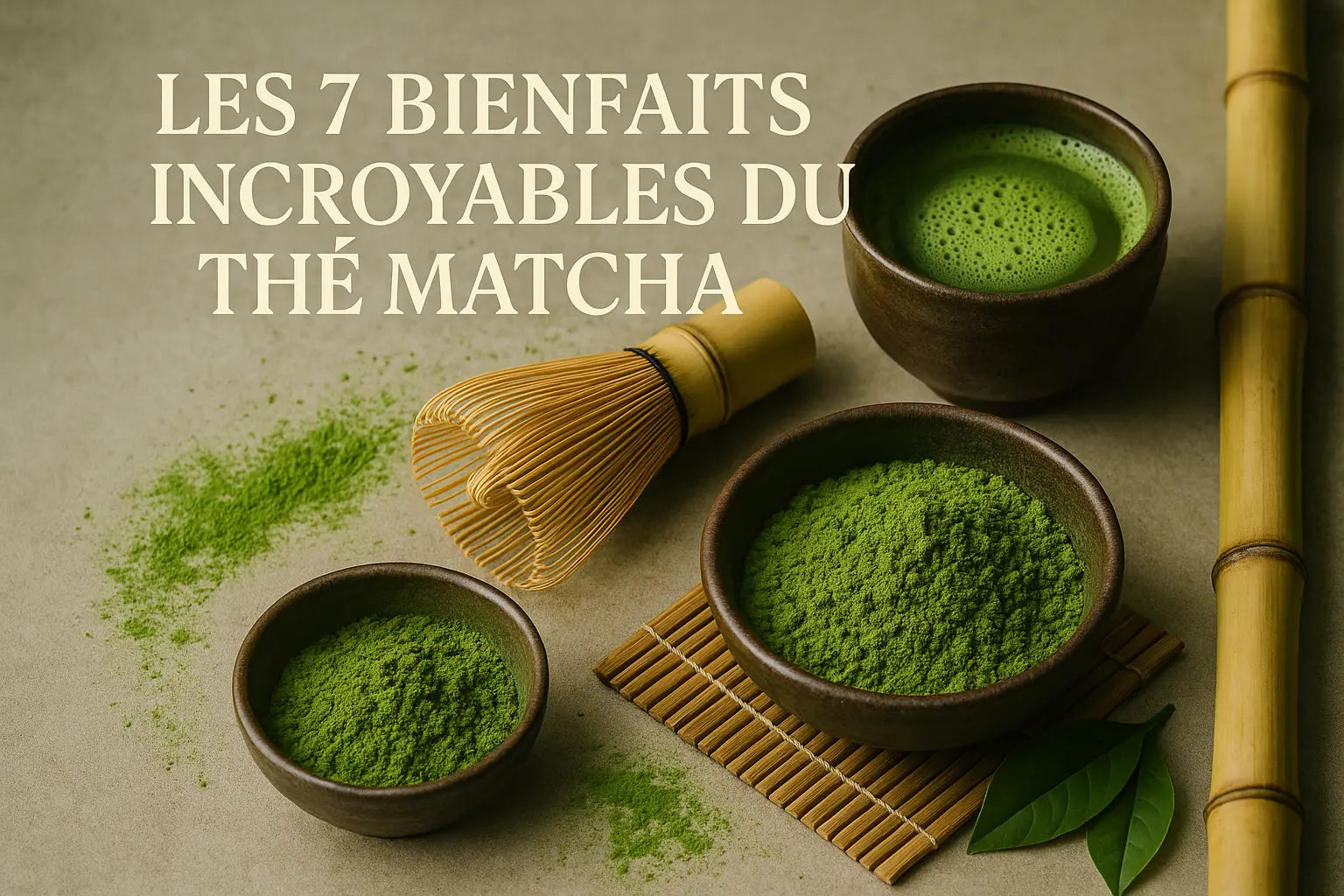 Les 7 Bienfaits Incroyables du Thé Matcha pour Votre Santé