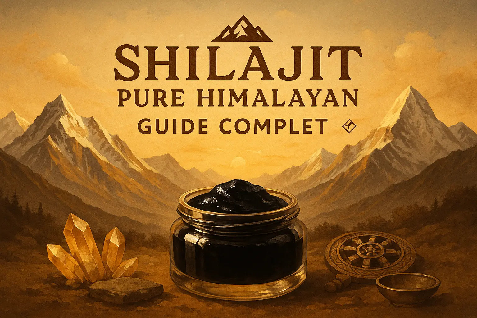 Shilajit Pure Himalayan : Guide Complet de l'Or Noir Force Maximum