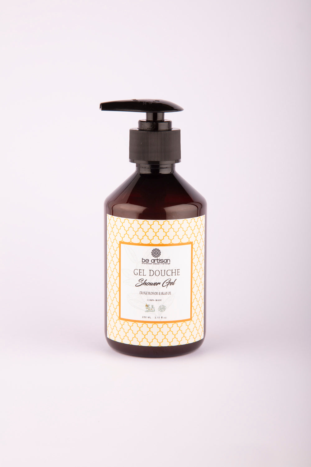 Gel douche à l'Argan et Oud royal 250 ml