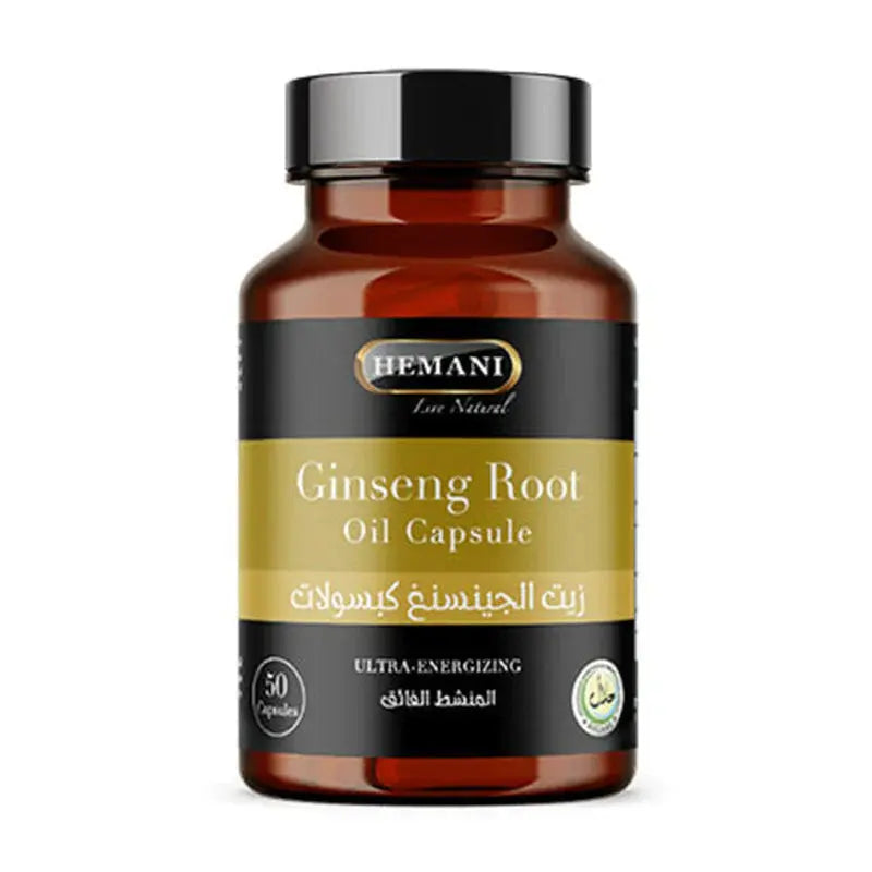 Huile de Ginseng – 50 Capsules | Tonique Naturel & Boost d’Énergie Harmonical Flavors
