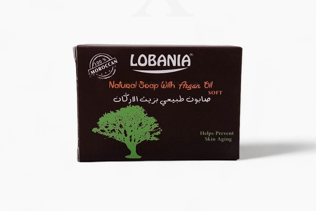 Savon Huile d'Argan Bio 80g | Soin Anti-Âge Marocain Premium