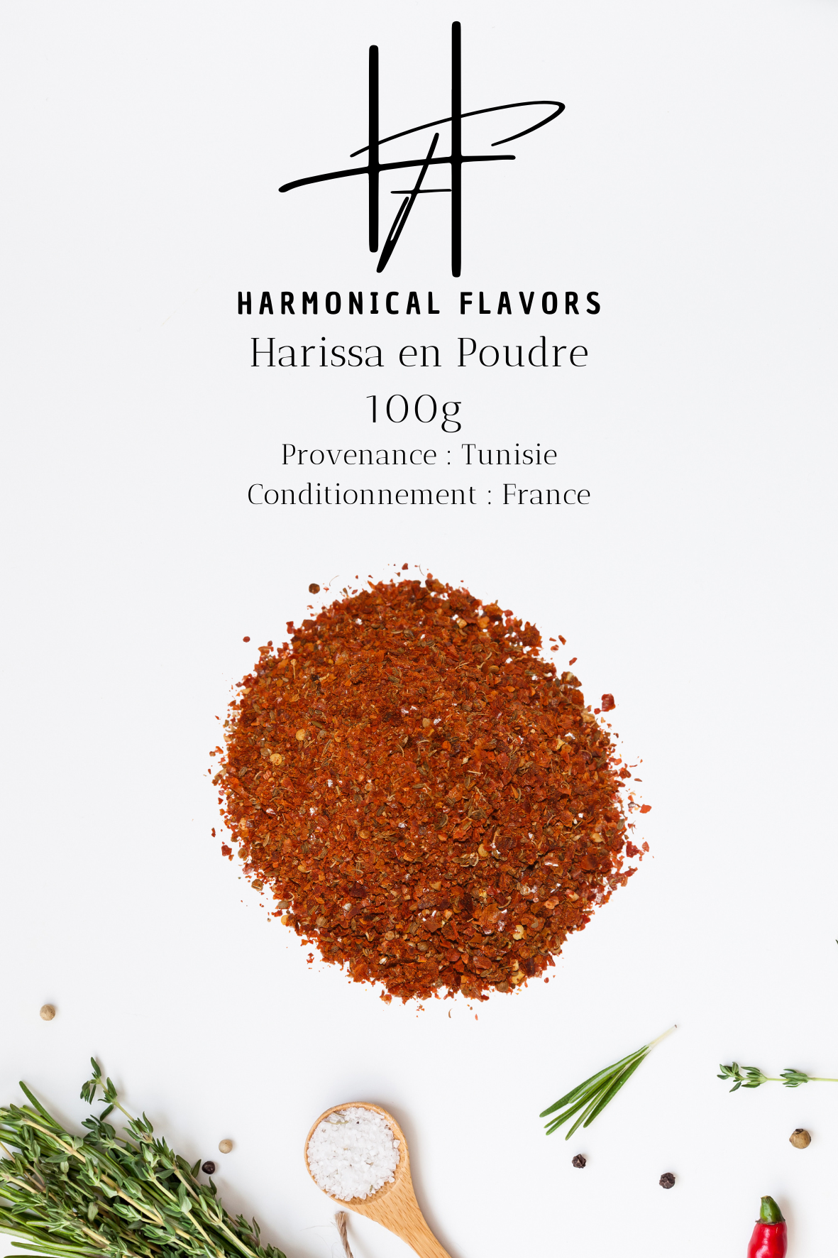 Harissa en Poudre 75g