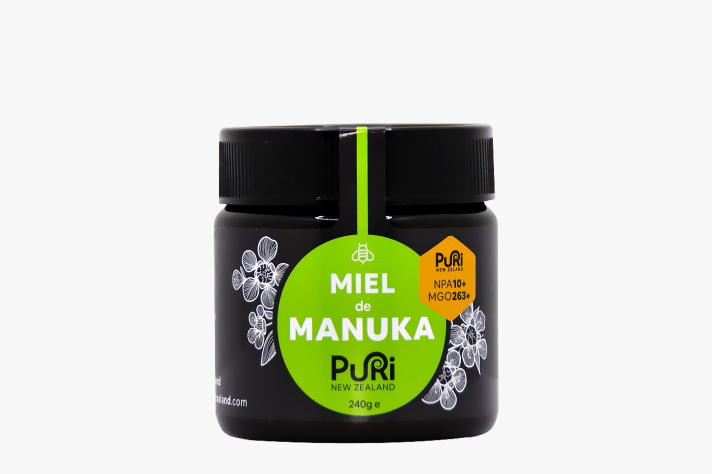 Miel de Manuka 10+ (NPA 10+/ MGO 263+) 240g