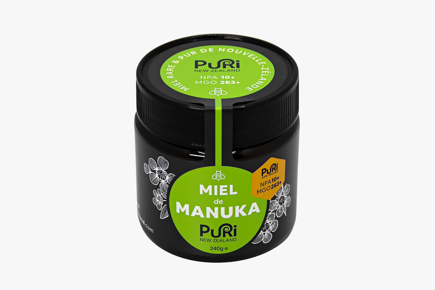 Miel de Manuka 10+ (NPA 10+/ MGO 263+) 240g