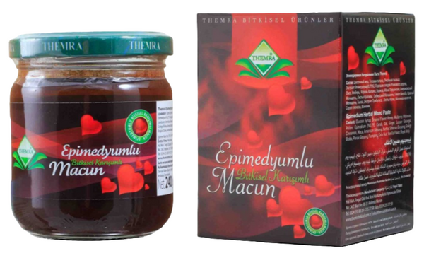 Themra Macun Épimédium 240g - ingrédients naturels épimédium et miel premium de Turquie

