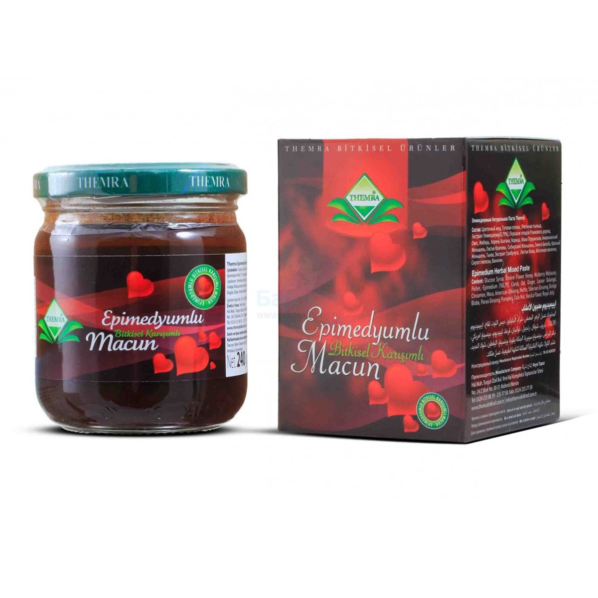 Macun Epimedium naturel 240 gr - Délais de livraison 3 à 4 semaines