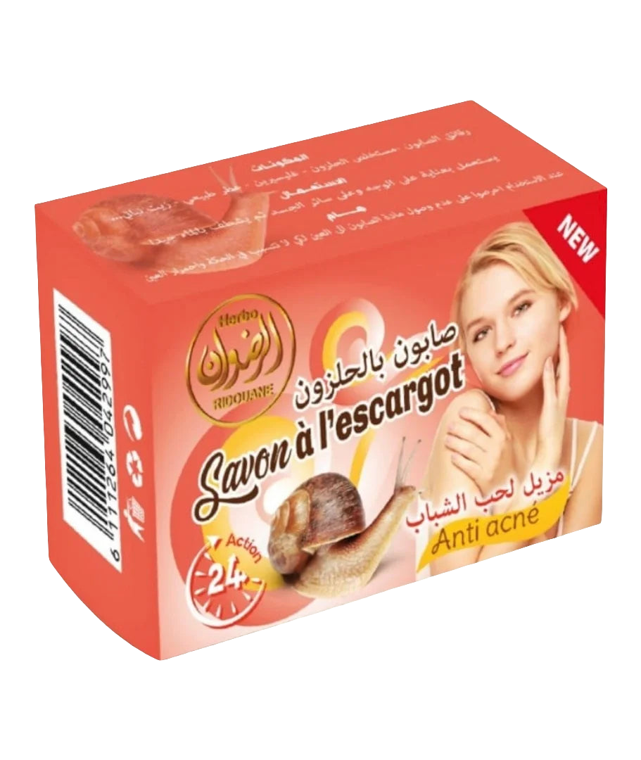 🐌 Savon Mucus d'Escargot 100g - ANTI-ACNÉ RADICAL | Peau Parfaite en 5 Jours 🌟