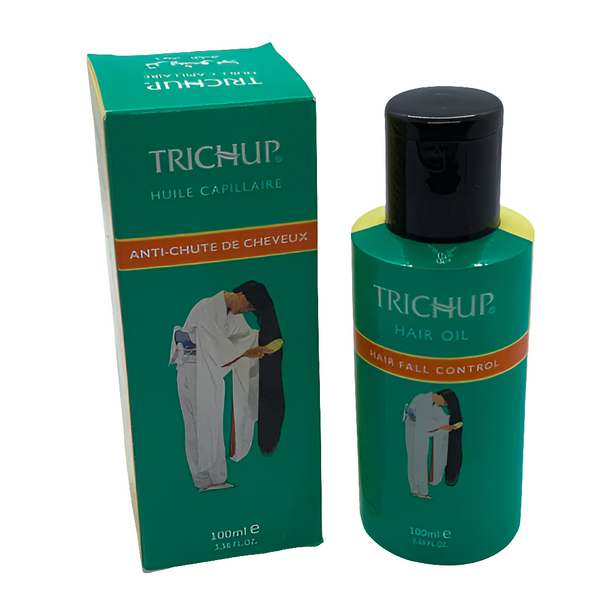 LOT Shampoing aux Plantes 200 ml + Huile Antichute 100 ml (Trichup) | Soin Complet Naturel pour Cheveux Forts