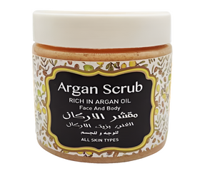 Gommage à l’Huile d’Argan – 200 g | Exfoliation Douce & Hydratation Intense