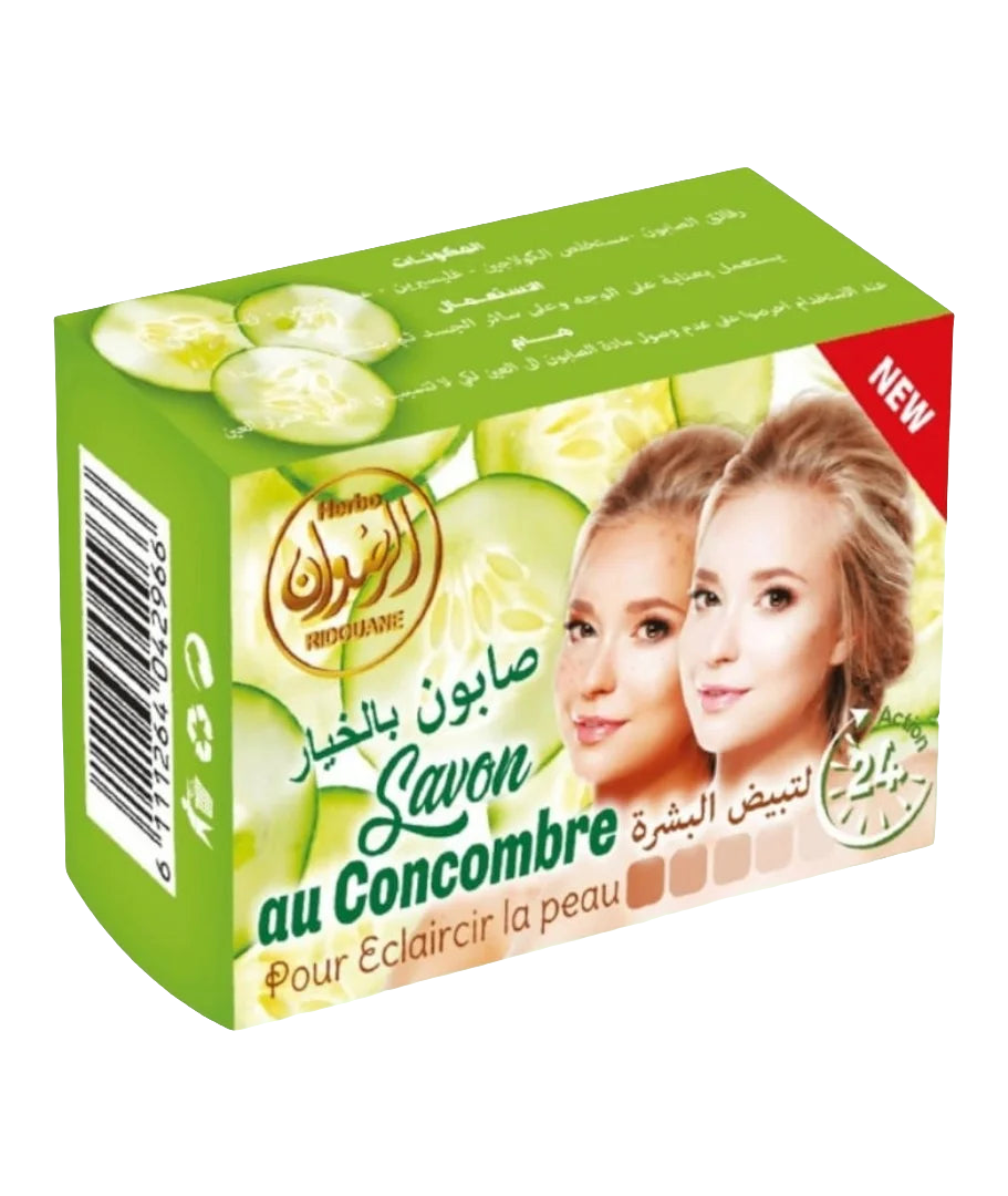 Savon Concombre 100g | Soin Rafraîchissant Hydratation Intense