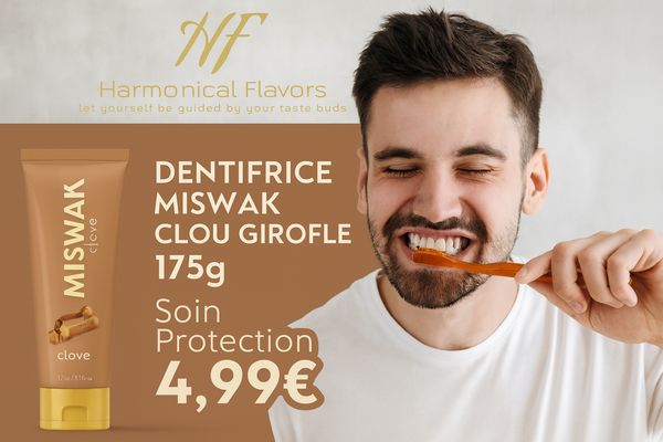 DENTIFRICE MISWAK À LA CLOU DE GIROFLE - Produit Cosmétique