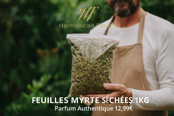 FEUILLES DE MYRTE SÉCHÉES - Produit Actif