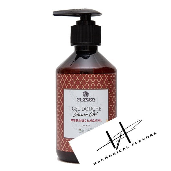 Gel douche à l'Argan et Musc Ambre 250 ml