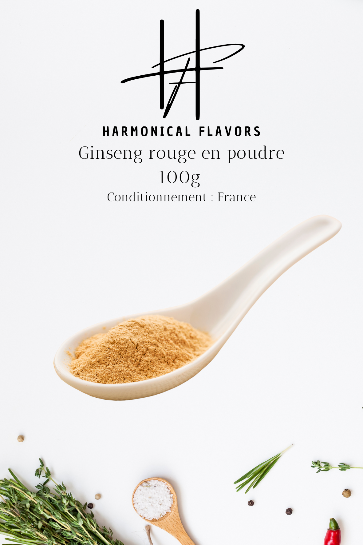 Ginseng Rouge en Poudre