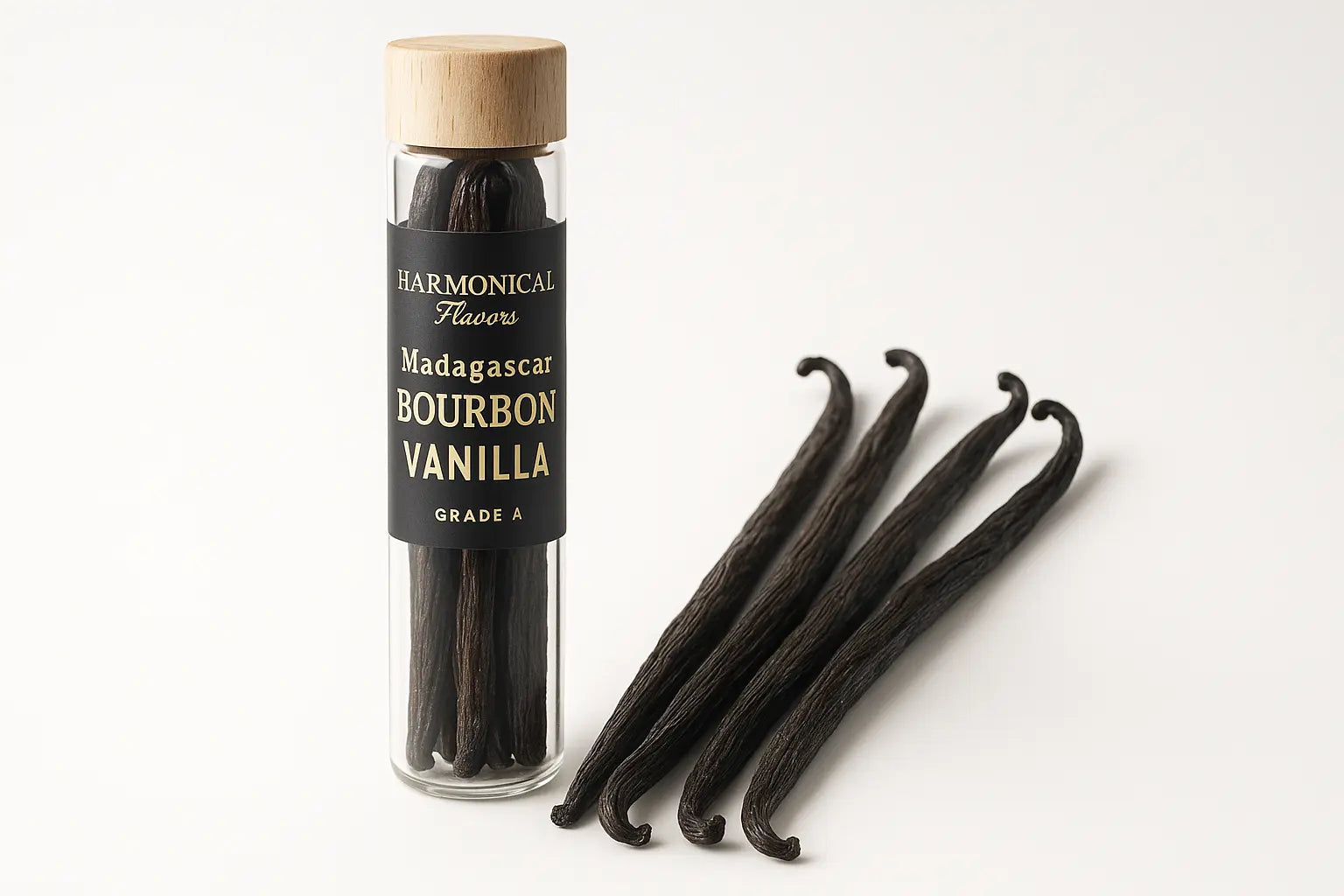 Gousses de Vanille Bourbon Grade A Madagascar