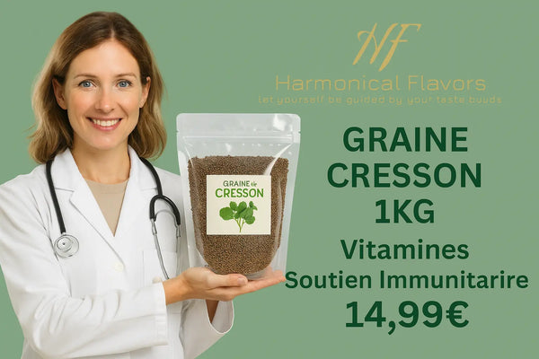 GRAINE DE CRESSON - Produit Actif
