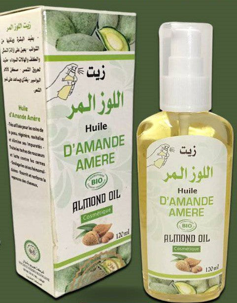 Huile Amande Amère Bio 120 ml