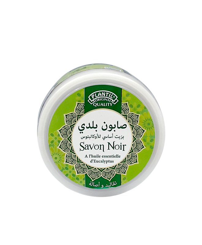 Savon noir à l'huile essentielle d'eucalyptus 200 ml