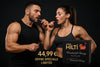 Promotion Evelle Hilti avec sportifs consommant les sticks