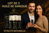 Publicité Lot de 3 Huile de Sangsue avec logo respecté