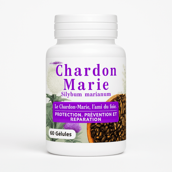 Chardon-Marie Bio – 60 Capsules | Soutien Naturel du Foie & Détoxification